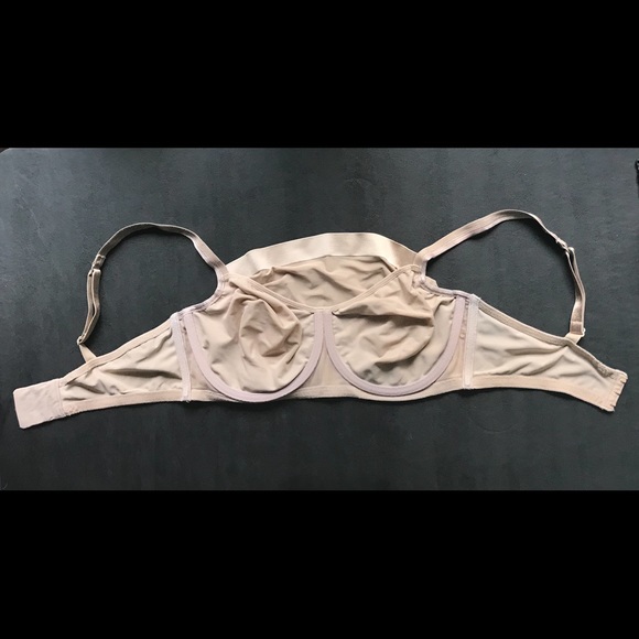 OLGA Two Ply Camisole Cami  Underwire Bra- Nude - Picture 2 of 7